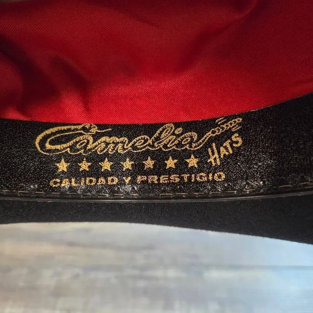 Camelias Pigalle vintage cowboy hat made in Mexico sz 6 3/8 ladies petite